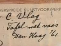 Sees Vlag schilderij 1961 sticker